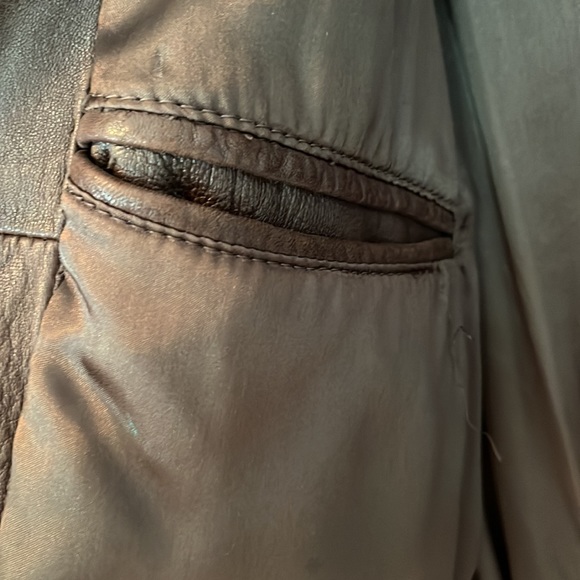 Mens Couture by J Park leather jacket. - Picture 6 of 8